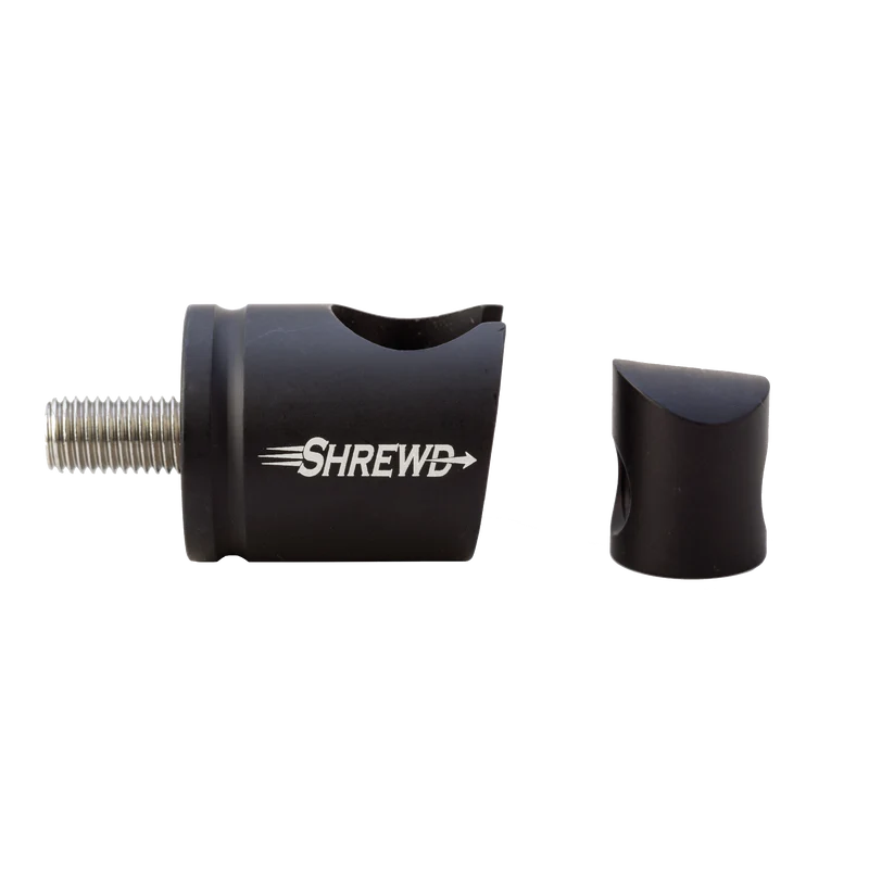 Shrewd Archery, Quick Disconnect Matte Black 8 Degree