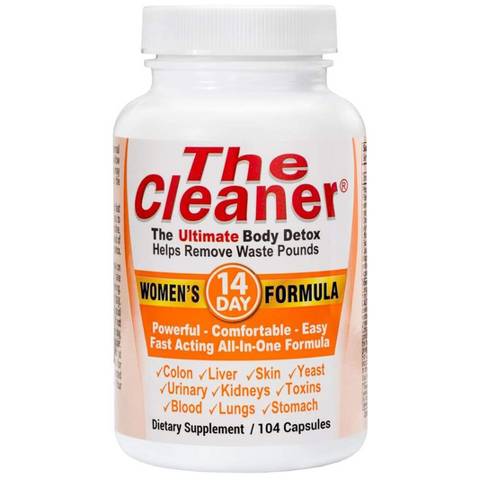 The Cleaner Ultimate Body Detox Diet Supplement - Natural Weight Loss Pill, Colon Cleansing Support System, Vegetarian Capsules, Women's 14 Day Formula