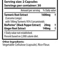 Bob's Best -Turmeric Curcumin & Ginger With Bioperine®