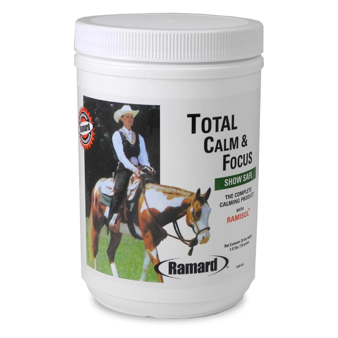 Ramard, Total Calm and Focus for Horses Supplement - Magnesium & Calming Formula for Horse Show, Training, & Performance Mental Alertness Without Drowsiness, Show Safe, Perfect Prep for Horses 1 Pack