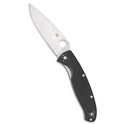 Spyderco, Resilience Folding Pocket Knife with 4.20" 8Cr13MoV Stainless Blade and G-10 Handle - PlainEdge - C142GP