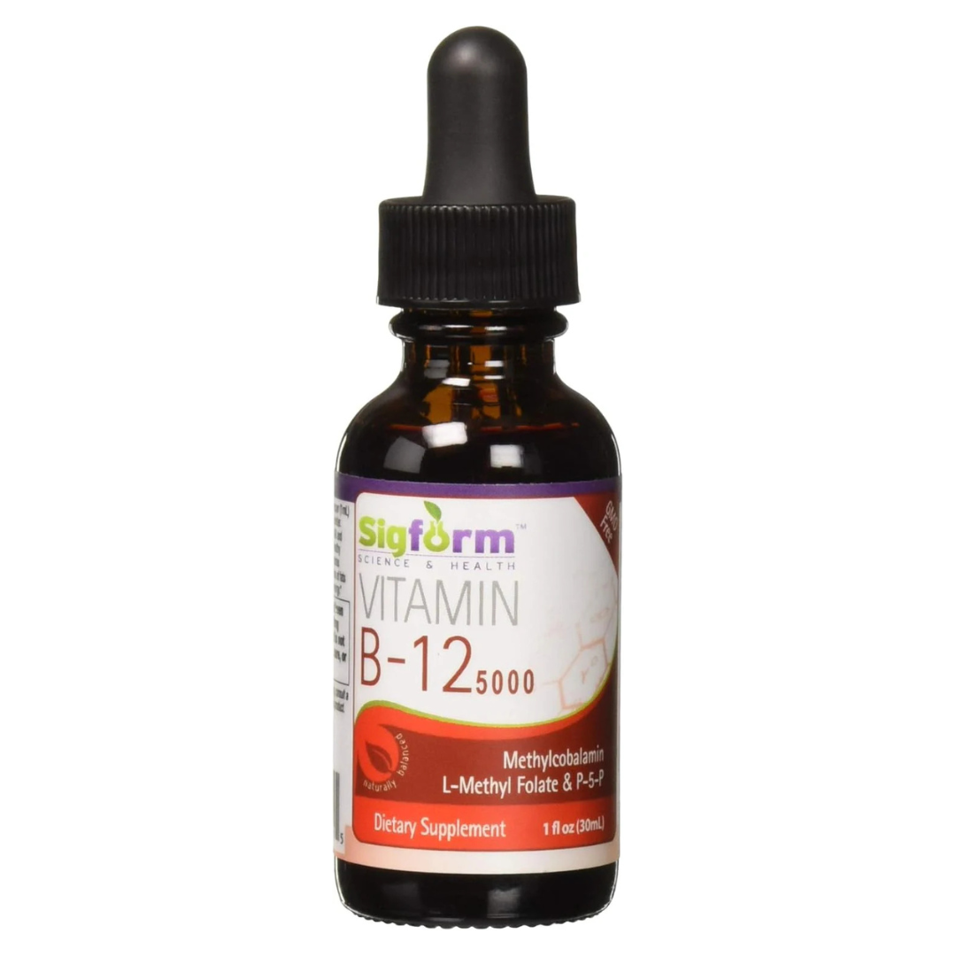 SIGFORM, Vitamin B12 5000 Sublingual, 0.02 Pound