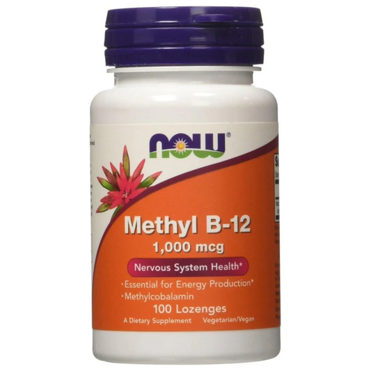 NOW Foods, Methyl B-12, 1000mcg, 100 LOZ by Now Foods (Pack of 2)