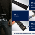 Nexbelt, EDC Tactical Ratchet Belt – 1.5" Black Nylon, Quick-Release, Adjustable for Appendix Carry, Fits Up to 50" Waist