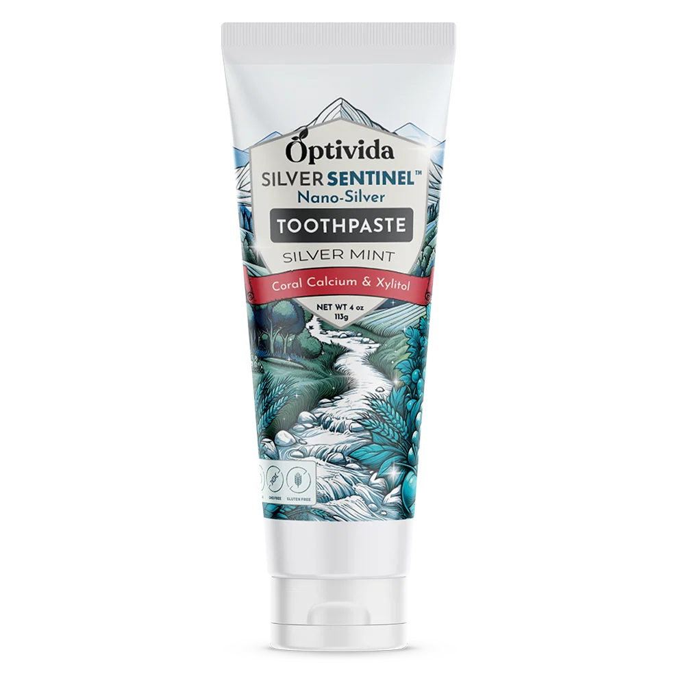 Optivida, Coral Nano-Silver Toothpaste 20 ppm
