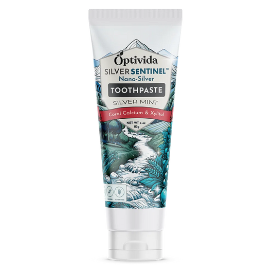 Optivida, Coral Nano-Silver Toothpaste 20 ppm