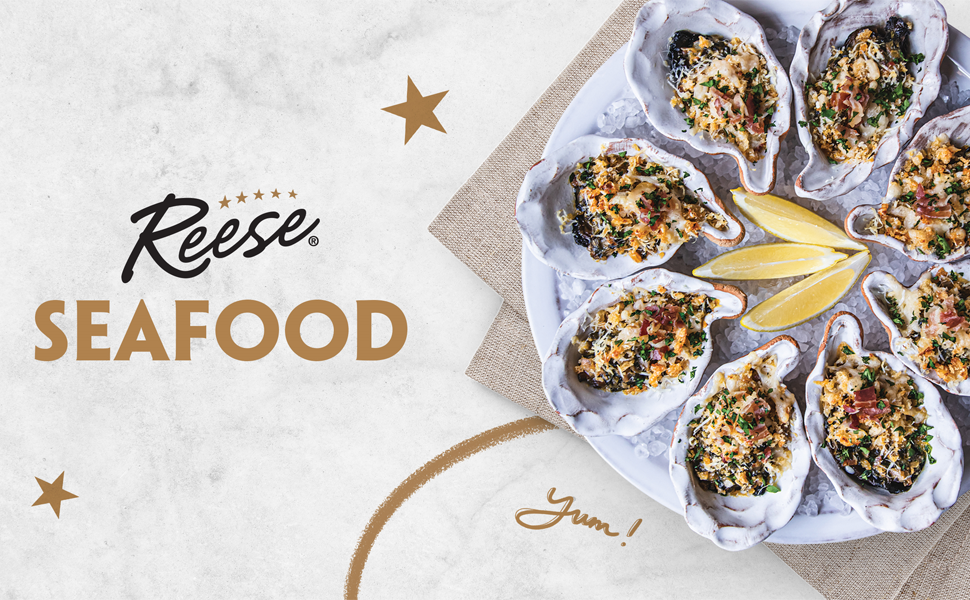 Reese, Petite Smoked Oysters, 3.7-Ounces (Pack of 10)