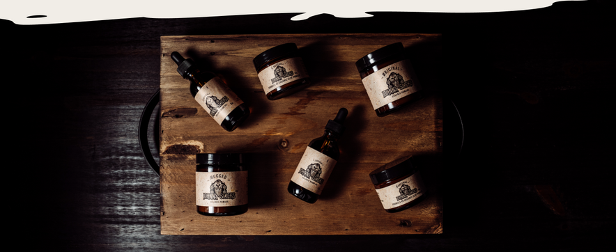 Johnny Slicks, Organic Beard Oil | Moisturizes, Reduces Dry Skin & Itch | US Made, Veteran Owned (Chemical-free w/Tea Tree, Jojoba, Coconut & Argan), Original