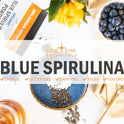 Lone Star, Organic Blue Spirulina Powder - 100% Pure Superfood, Blue-Green Algae, No Fishy Smell, Natural Food Coloring for Smoothies & Protein Drinks - Non GMO, Gluten-Free, Vegan + USDA Certified, 30 Servings