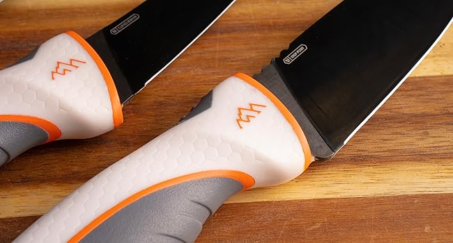 OUTDOOR EDGE, ErgoMax 6-Piece Professional Game Processing Knife Set | Caping & Boning Knives, Skinning Knife, Butcher Knife | Elite Big Game, Elk & Deer Hunting Gear | Perfect Field Dressing Knife Set