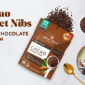 Navitas Organics, Cacao Sweet Nibs, 4oz. Bag, 28 Servings — Organic, Non-GMO, Gluten-Free
