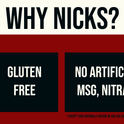 Nick's Sticks, Clean & Balanced 100% Grass-Fed Spicy Beef Snack Sticks | Made in the USA | Gluten Free | Paleo, Keto, Whole30 Approved | No Soy, Antibiotics or Hormones (12 – 1.7oz. Packages of 2 Sticks)