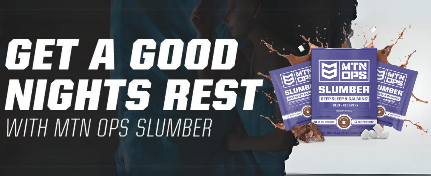 MTN OPS, Slumber Deep Sleep & Muscle Recovery Supplement - 30 Servings, Sleepy Cocoa