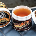 Suavecito, Pomade Firme (Strong) Hold 4 oz, 3 Pack - Strong Hold Hair Pomade For Men - Medium Shine Water Based Wax Like Flake Free Hair Gel - Easy To Wash Out - All Day Hold For All Hair Styles