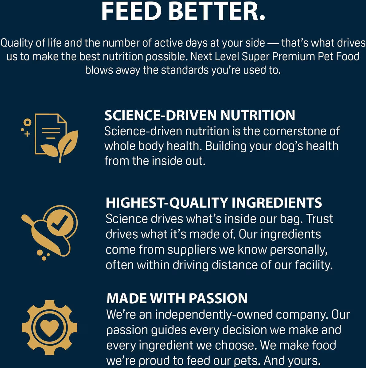 Next Level, Super Premium Dog Food – Ocean Catch – Dry Kibble for Adult Dogs of All Breeds – 24% Protein, Fish with Gluten Free Grains (4 Pound)