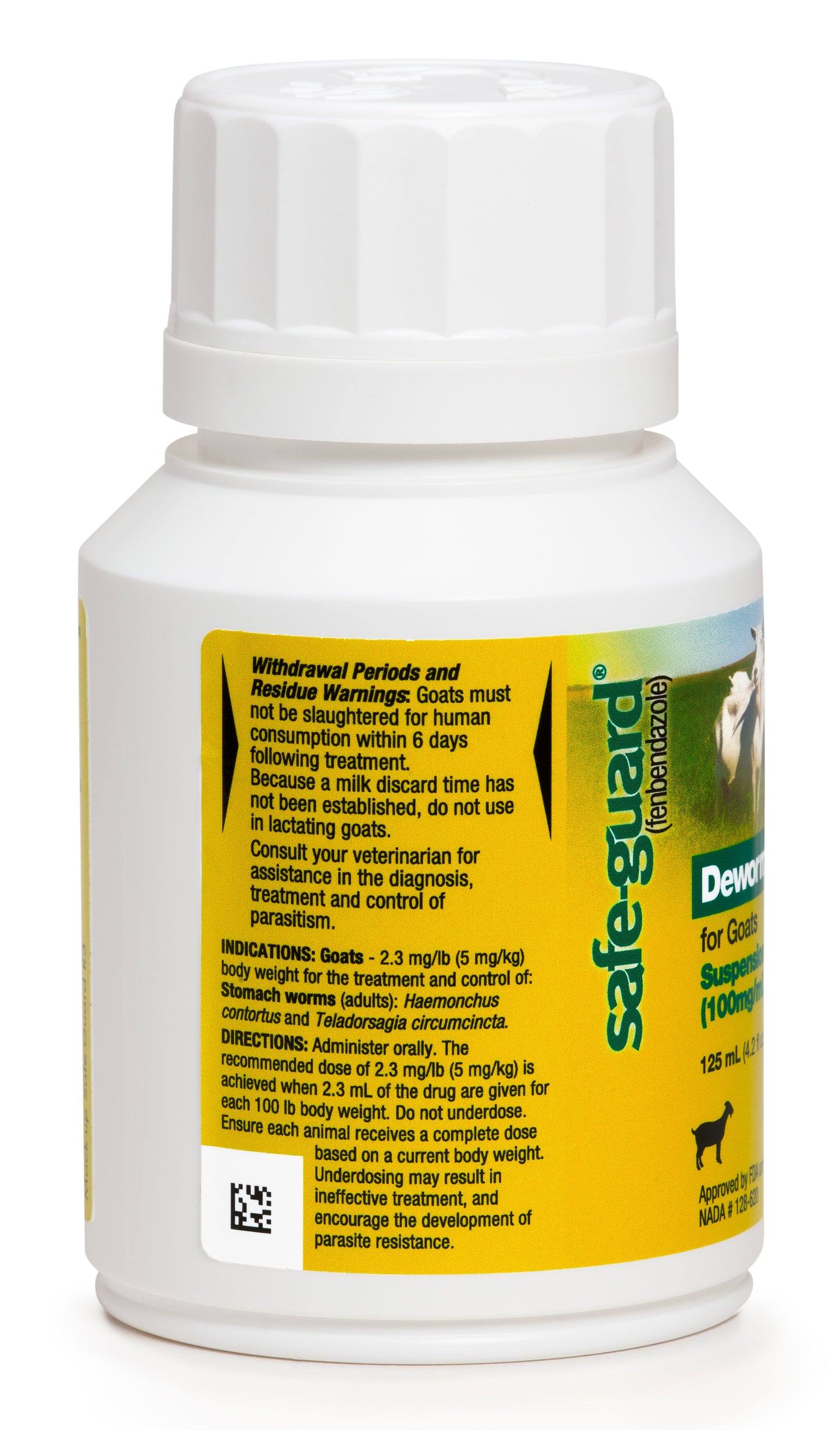 Merck, Safeguard Goat Dewormer, 125ml by Merck
