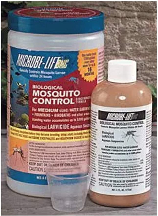 Microbe Lift, Ecological Labs AEL20037 Microbe Lift Mosquito Control Aquarium Treatment, 6-Ounce