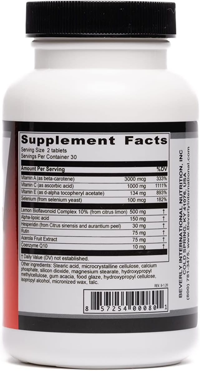 Beverly International, Advanced Antioxidant, 60 Tablets. If Your Body was corroding from The Inside Out, Wouldn’t You do Something to Stop it?