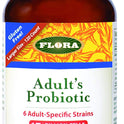 Flora, Adult's Probiotic Blend, Six Adult-Specific Strains, Gluten Free, Raw Probiotic with 17 Billion Cells, 120 Vegetarian Capsules