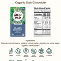 Alter Eco, Classic Blackout | 85% Pure Dark Cocoa, Fair Trade, Organic, Non-GMO, Gluten Free Dark Chocolate Bar, 12 Bars