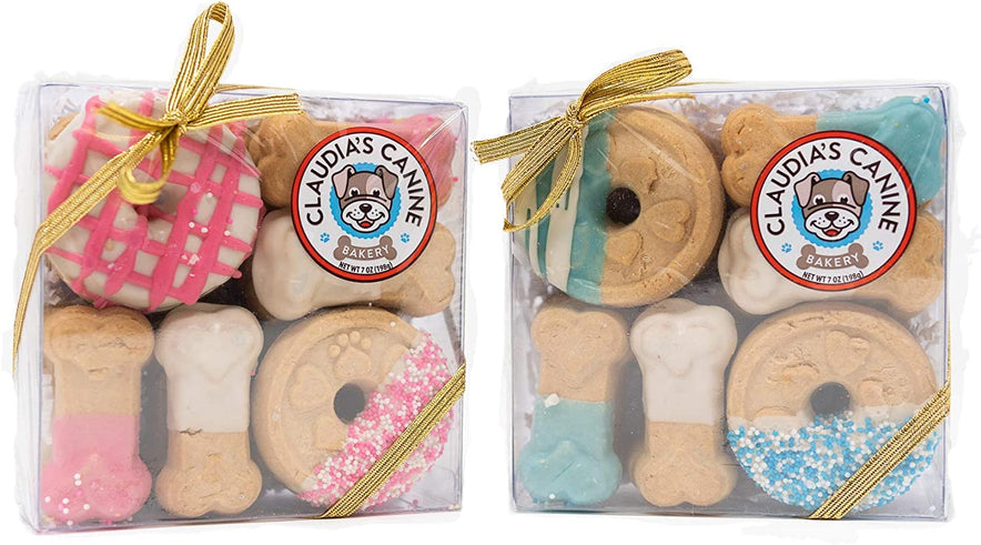 Claudia's Canine Bakery, Pink Passion Dog Cookie Assortment, 7 oz.