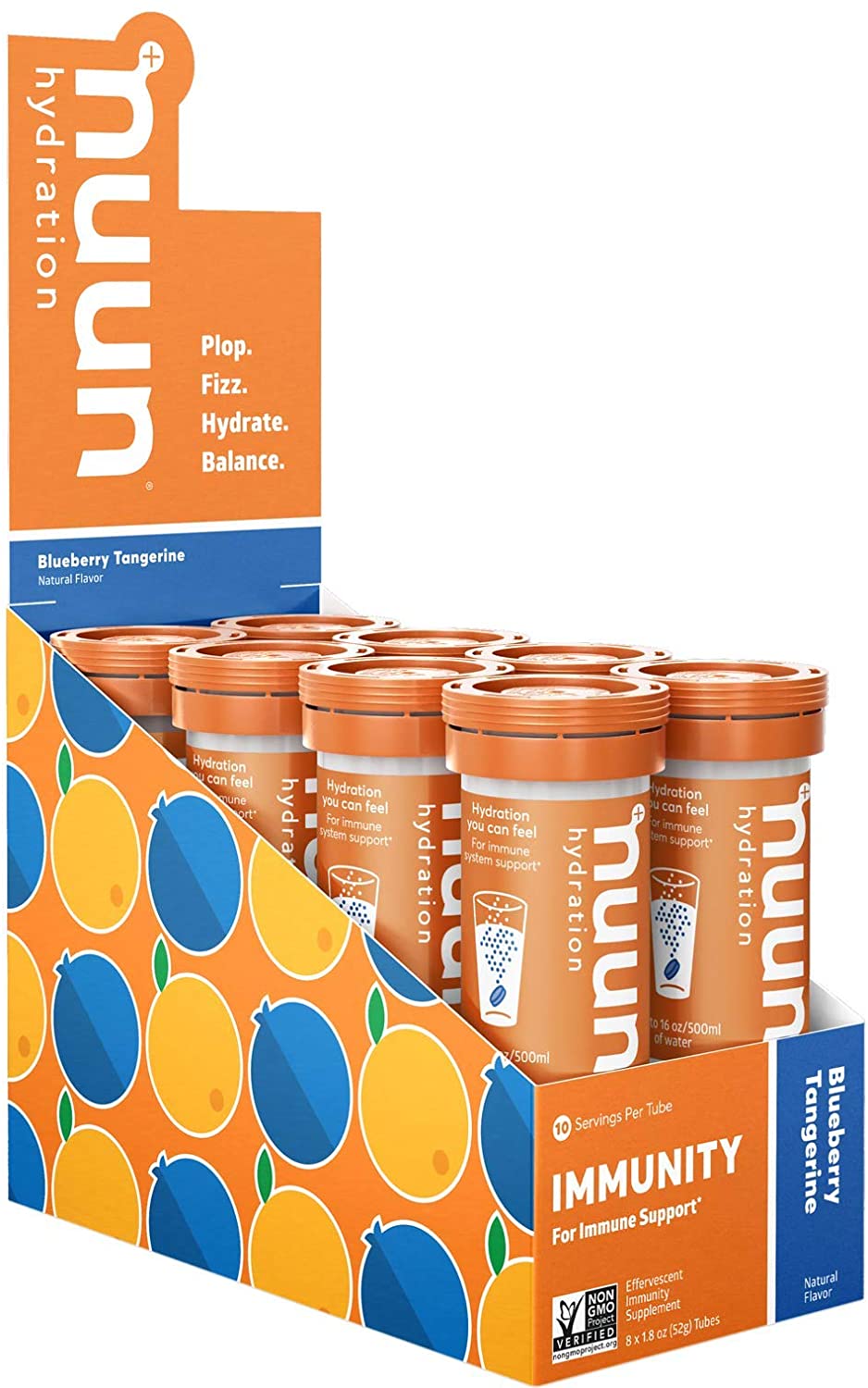 Nuun, Immunity Blueberry Tangerine 8ct