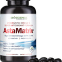BioScience, AstaMatrix Boost Your Immune System with Algal Omega 3 DHA EPA Astaxanthin | Vegan-Friendly Alternative to Krill Oil or Fish Oil | Promotes Joint Heart Brain & Skin Health | 60 Vegan SoftGels