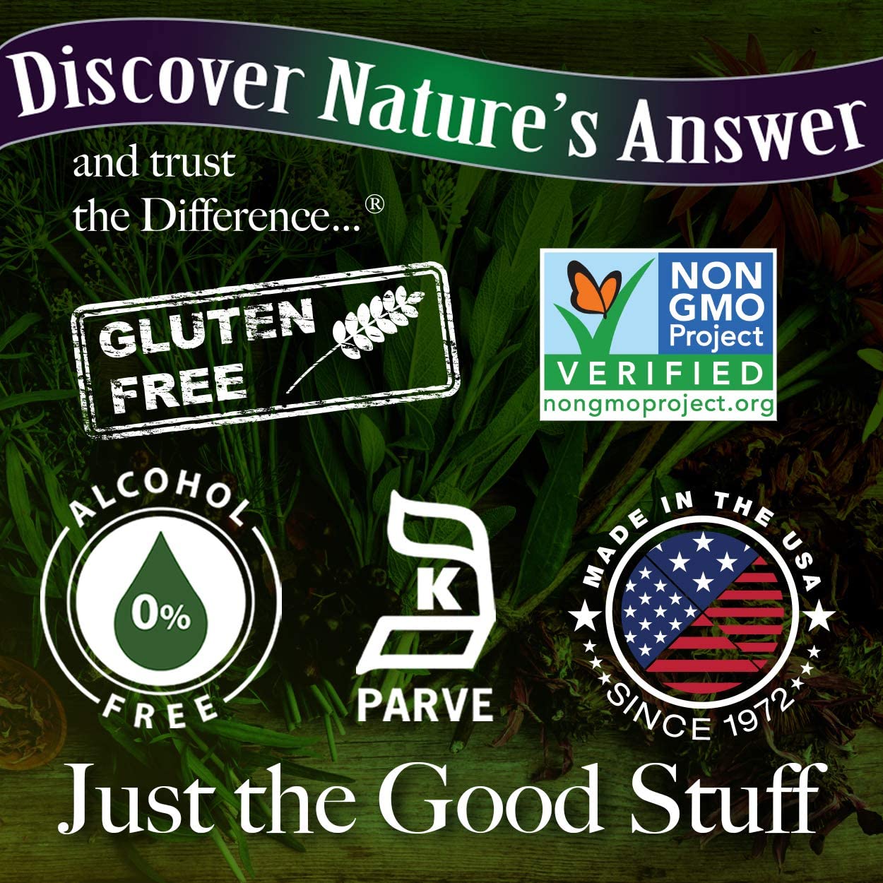 Nature's Answer, Passion Flower | Super Concentrated | Liquid Herbal Tincture Supplement Drops | Natural Calming Botanical | Non-GMO | Alcohol-Free, Gluten-Free & Vegan 1oz (2 Pack)