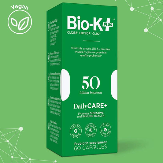 Bio-K+, DailyCare+ Probiotic 50 Billion Bacteria, 60 caps